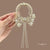 Ancient Style Orchid Tassel Hairpin Ball Head Fixed Clip Female High-grade Hair Buckle Temperament Half Tie Updo Hair Accessories