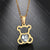 Animal Stainless Steel Titanium Steel Plating Necklace