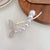 Antique Fashion Flower Twist Clip Crystal Butterfly Pearl Hairpin Cyber Celebrity Frog Buckle Back Head Spring Clip