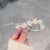 Antique Fashion Flower Twist Clip Crystal Butterfly Pearl Hairpin Cyber Celebrity Frog Buckle Back Head Spring Clip