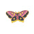 Artistic Pin Butterfly Alloy Plating Unisex Brooches