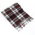 Autumn And Winter Children's Double-sided Plaid Scarf Men's Adult Scarf Hanging Beard Annual Gift Red Scarf Wholesale