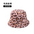 Autumn And Winter Leopard Print Pattern Fisherman Hat Bowler Hat Fashion Hat Basin Hat Winter Warm Fisherman Hat Winter Hat