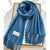 Autumn And Winter  New Cashmere Scarf Texture Solid Color Tassel Warm Long Shawl  Thick Couple Scarf