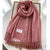 Autumn And Winter  New Cashmere Scarf Texture Solid Color Tassel Warm Long Shawl  Thick Couple Scarf