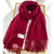 Autumn And Winter  New Cashmere Scarf Texture Solid Color Tassel Warm Long Shawl  Thick Couple Scarf