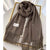 Autumn And Winter  New Cashmere Scarf Texture Solid Color Tassel Warm Long Shawl  Thick Couple Scarf