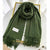 Autumn And Winter  New Cashmere Scarf Texture Solid Color Tassel Warm Long Shawl  Thick Couple Scarf