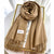 Autumn And Winter  New Cashmere Scarf Texture Solid Color Tassel Warm Long Shawl  Thick Couple Scarf