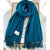 Autumn And Winter  New Cashmere Scarf Texture Solid Color Tassel Warm Long Shawl  Thick Couple Scarf