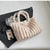 Autumn And Winter New  Fashion Plush Shoulder Bag Personality Simple Corduroy Tote Bag Large Capacity Furry Handbag