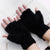 Autumn And Winter New Men's And Women's Warm Gloves Cashmere Finger Office Writing Skin-friendly Gloves For Young Students Tide