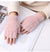 Autumn And Winter New Men's And Women's Warm Gloves Cashmere Finger Office Writing Skin-friendly Gloves For Young Students Tide