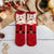 Autumn And Winter New Socks Women's Thickened Coral Velvet Christmas Socks Women's Mid-calf Floor Socks Three-dimensional Cartoon Sleep Socks