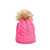 Autumn And Winter New Twist Knit Hat Wool Ball Fashion Trend Warmth Pure Color Woolen Hat