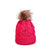 Autumn And Winter New Twist Knit Hat Wool Ball Fashion Trend Warmth Pure Color Woolen Hat