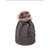 Autumn And Winter New Twist Knit Hat Wool Ball Fashion Trend Warmth Pure Color Woolen Hat