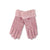 Autumn/winter New Warm Cold Split Finger Gloves Female Korean Gloves