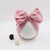 Baby Girl's Baby Boy's Simple Style Solid Color Big Bow Baby Hat