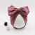 Baby Girl's Baby Boy's Simple Style Solid Color Big Bow Baby Hat