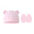 Baby Pullover Cap  Ears Baby Hat Newborn Tire Cap Anti-scratch Gloves 2-piece Set