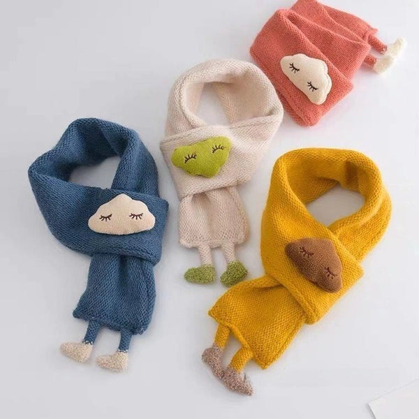 Baby's Scarf Winter Warm Baby Cute Super Cute Neck Set Girls' Knitted Soft Neck Set Boys' Scarf