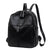 Backpack  Style Women's Niche Bag New Women's Korean-style Texture Simple Large Capacity PU Backpack One-piece Delivery