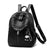 Backpack  Style Women's Niche Bag New Women's Korean-style Texture Simple Large Capacity PU Backpack One-piece Delivery