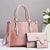 Bag Women's  Summer New Three-piece Set  Trendy Fashionable Hand Shoulder Crossbody Bag Large Capacity Mother Bag