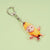 Banana Cat Happy Cat Acrylic Keychain Food Cat Head Expression Bag Keychain Funny Backpack Pendant