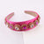 Baroque Color Rhinestone Wide Brim Headband