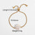 Baroque Pearl Waterproof Adjustable Gold-plated Stainless Steel Bracelet