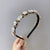 Baroque Rhinestone Headband Retro Heavy Alloy Pearl Headband Non-slip Head Band Hair Hole Pressure Hair Wholesale