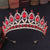 Baroque Style Crown Alloy Inlay Crystal Rhinestones Crown 1 Piece