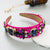 Baroque Style Flower Cloth Inlay Rhinestones Glass Pearl Hair Band