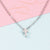 Basic Classic Style Cross Stainless Steel Plating Gold Plated Silver Plated Pendant Necklace