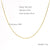 Basic Geometric Stainless Steel Plating 18k Gold Plated Necklace