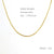 Basic Geometric Stainless Steel Plating 18k Gold Plated Necklace