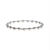 Basic Geometric Stainless Steel Plating Bracelets 1 Piece