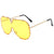 Basic Gradient Color Pc Square Frameless Women's Sunglasses