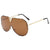 Basic Gradient Color Pc Square Frameless Women's Sunglasses