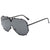 Basic Gradient Color Pc Square Frameless Women's Sunglasses