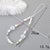 Basic Heart Shape Bow Knot Artificial Pearl Alloy Plastic Beaded Bag Pendant Mobile Phone Chain