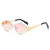 Basic Lady Geometric Ac Polygon Full Frame Glasses