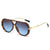 Basic Lady Simple Style Geometric Ac Round Frame Full Frame Women's Sunglasses