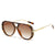 Basic Lady Simple Style Geometric Ac Round Frame Full Frame Women's Sunglasses