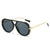 Basic Lady Simple Style Geometric Ac Round Frame Full Frame Women's Sunglasses