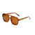 Basic Lady Simple Style Square Ac Square Full Frame Women's Sunglasses