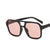 Basic Lady Minimalist Square Ac Square Full Frame Women's Sunglasses