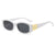 Basic Modern Style Classic Style Geometric Ac Butterfly Frame Full Frame Women's Sunglasses